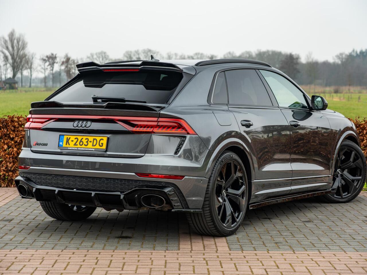 Audi RSQ8 4.0 TFSI quattro 600pk | RS Dynamic+ pack | B&O Advanced Surround | Keramische remmen | Panodak | HUD | Softclose | Massagezetels | Elek Trekhaak | Org NL