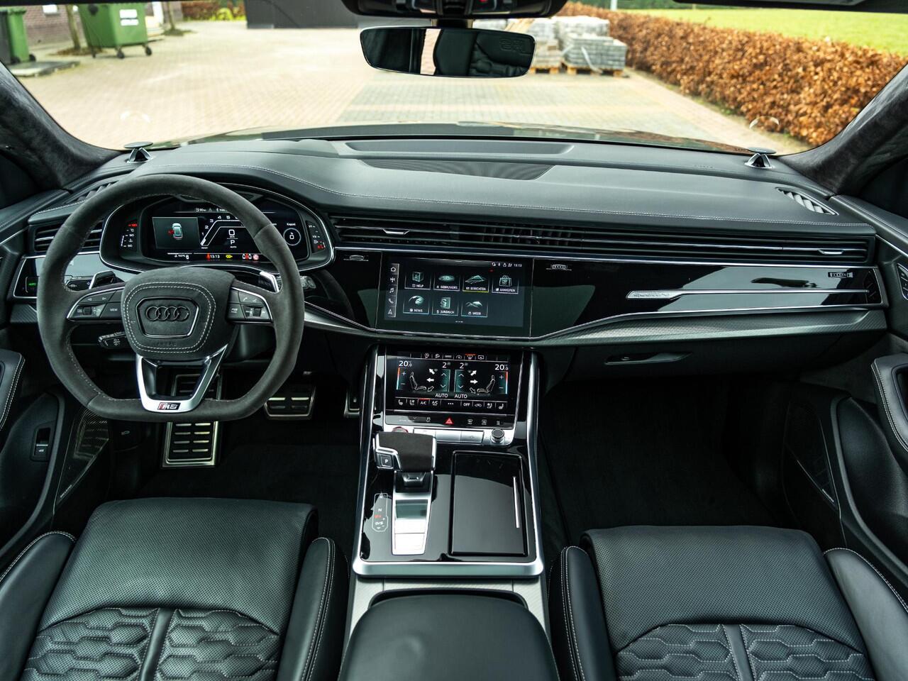 Audi RSQ8 4.0 TFSI quattro 600pk | RS Dynamic+ pack | B&O Advanced Surround | Keramische remmen | Panodak | HUD | Softclose | Massagezetels | Elek Trekhaak | Org NL