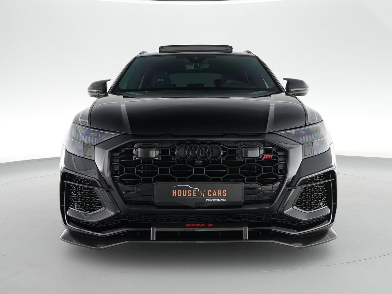 Audi RSQ8 RSQ8-R ABT 4.0 740pk TFSI quattro |Incl. BTW|1 of 125|Carbon exterieur|RS-dynamic plus|panoramadak|Bang&Olufsen|massage|HUD|memory|360° camera|stoelverwarming en verkoeling|Apple Carplay|