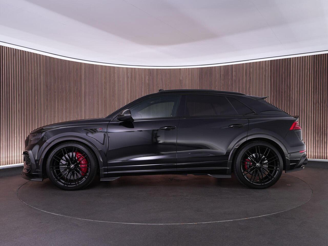 Audi RSQ8 RSQ8-R ABT 4.0 740pk TFSI quattro |1 of 125|Carbon exterieur|RS-dynamic plus|panoramadak|Bang&Olufsen|massage|HUD|memory|360° camera|stoelverwarming en verkoeling|Apple Carplay|