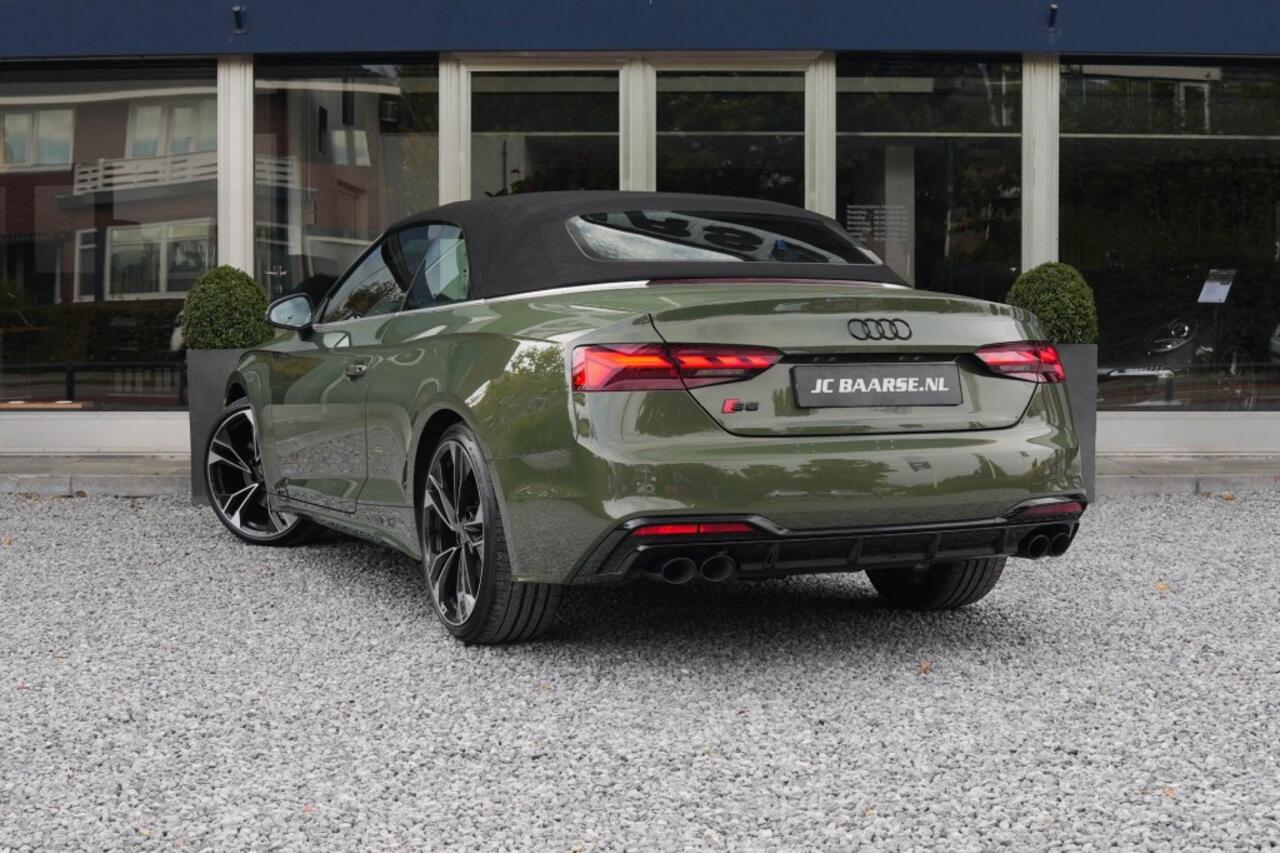 Audi S5 Cabrio 3.0 TFSI Quattro Competition Zwart Optiek