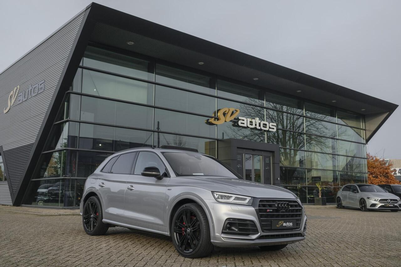 Audi SQ5 3.0 TFSI 354pk Quattro Panoramadak Luchtvering RS stoelen Trekhaak Head-up Bang&Olufsen BOMVOL Black pack