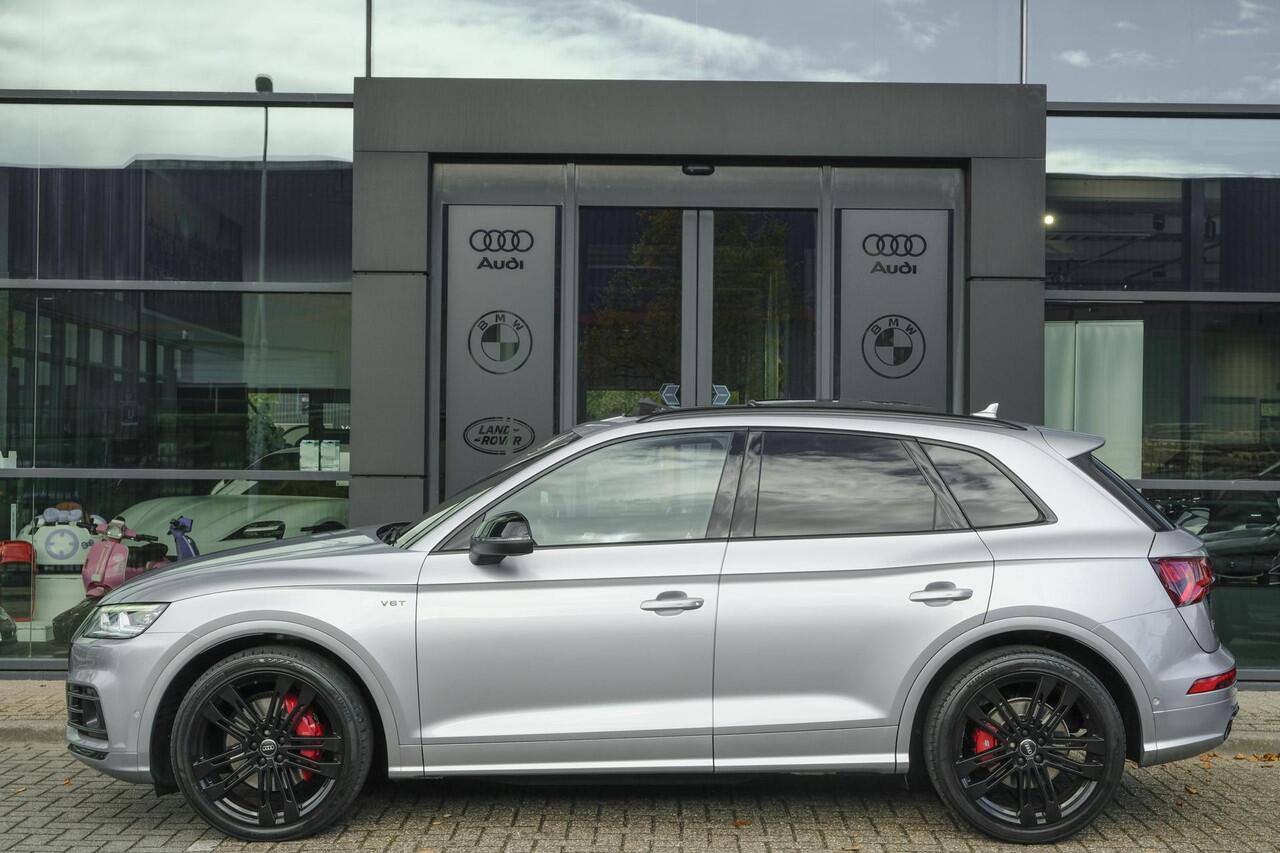 Audi SQ5 3.0 TFSI 354pk Quattro Panoramadak Luchtvering RS stoelen Trekhaak Head-up Bang&Olufsen BOMVOL Black pack