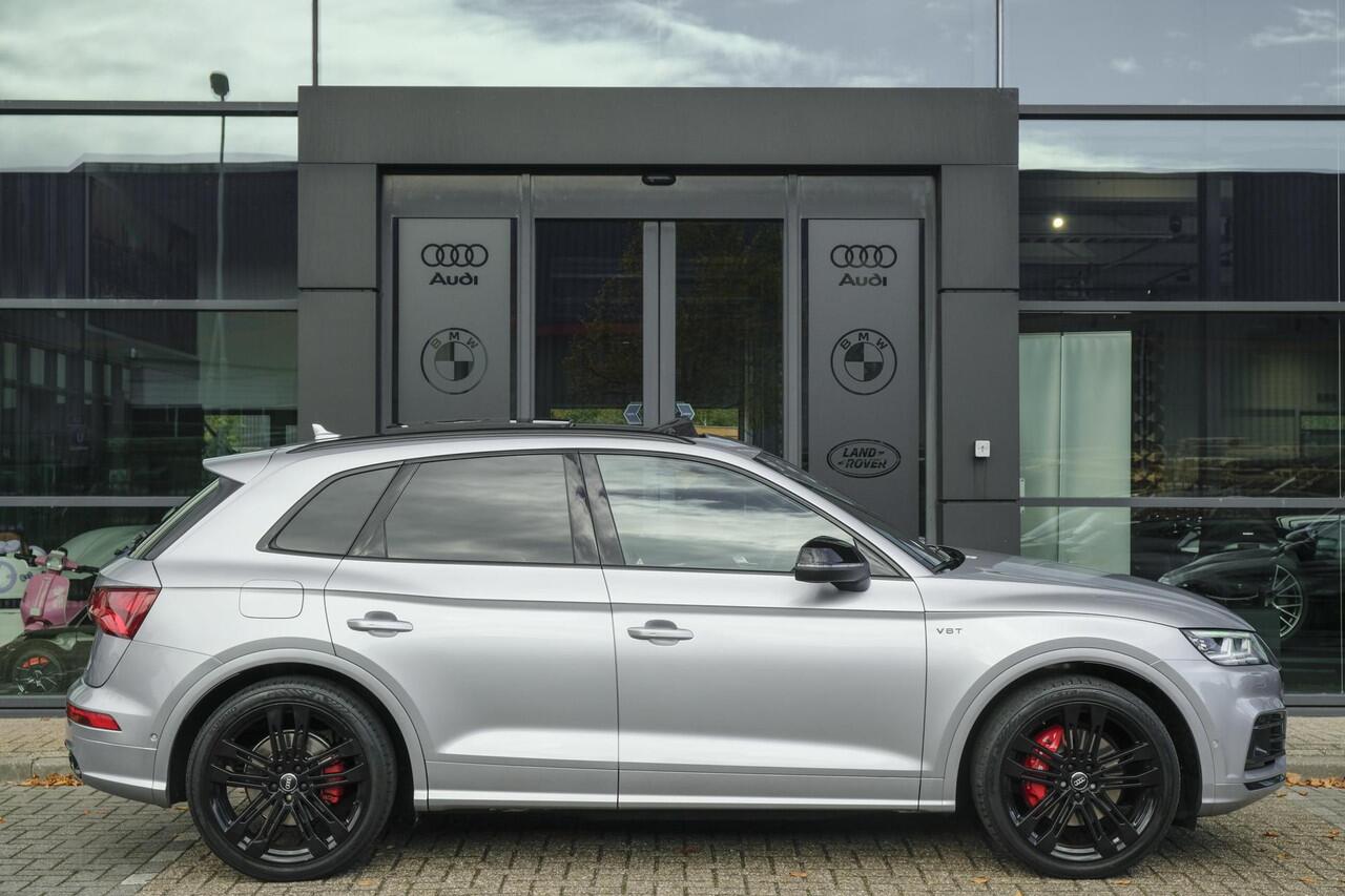Audi SQ5 3.0 TFSI 354pk Quattro Panoramadak Luchtvering RS stoelen Trekhaak Head-up Bang&Olufsen BOMVOL Black pack