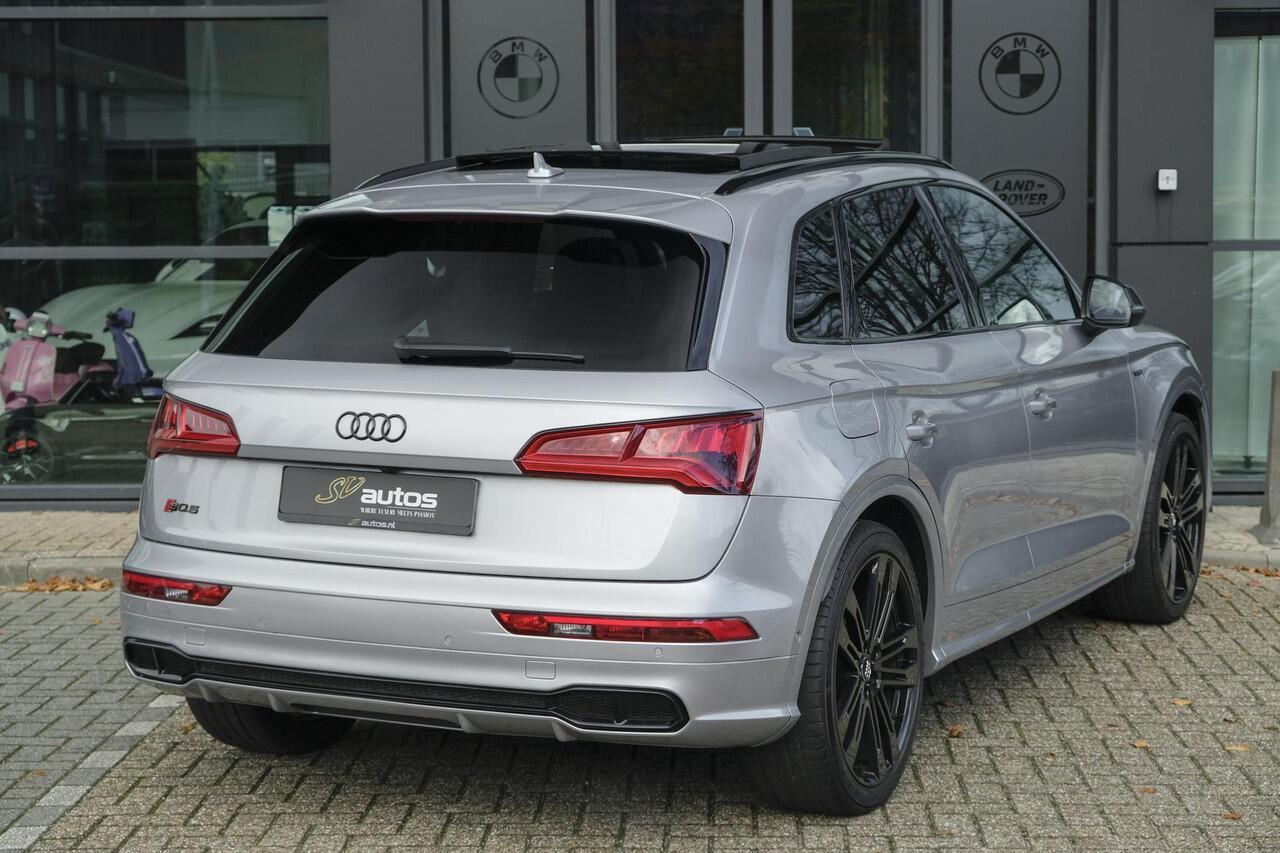 Audi SQ5 3.0 TFSI 354pk Quattro Panoramadak Luchtvering RS stoelen Trekhaak Head-up Bang&Olufsen BOMVOL Black pack