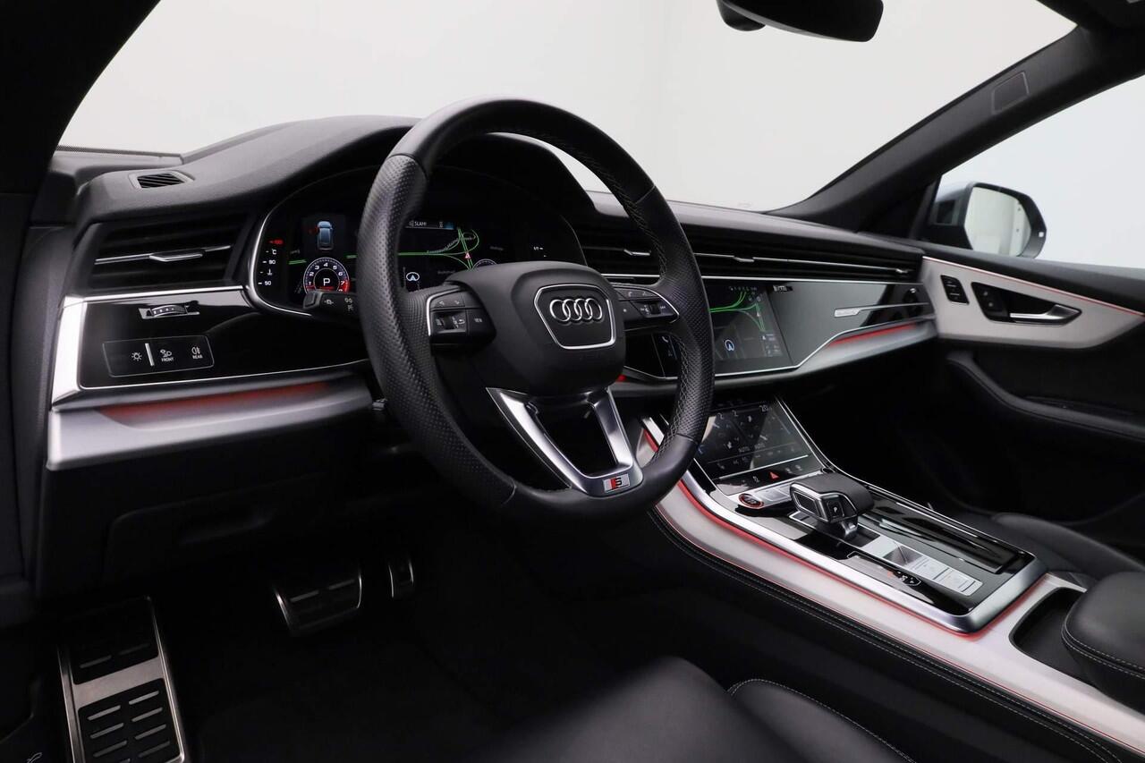 Audi SQ8 4.0 TFSI 507 pk Quattro | Panoramadak | Vierwielbesturing | HD Matrix | B&O | Geheugenstoelen | Valcona leder | HUD | 360 Camera