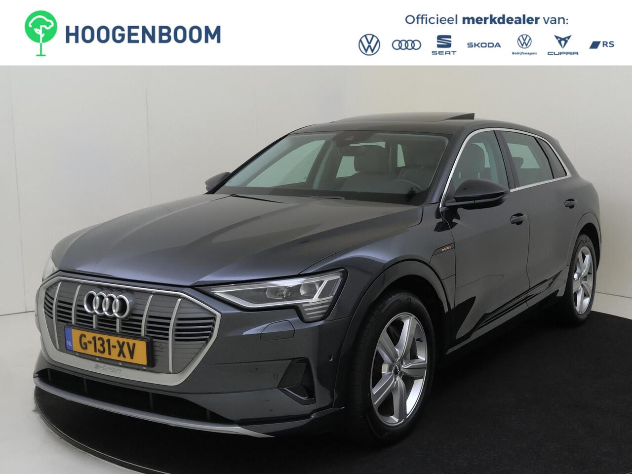 Audi e-tron e-tron 55 quattro advanced 95 kWh | SOH 100%| Panoramadak | Achteruitrijcamera | Adaptieve cruise control | Lederen bekleding | Navigatie Plus | CarPlay | Elektrische achterklep |