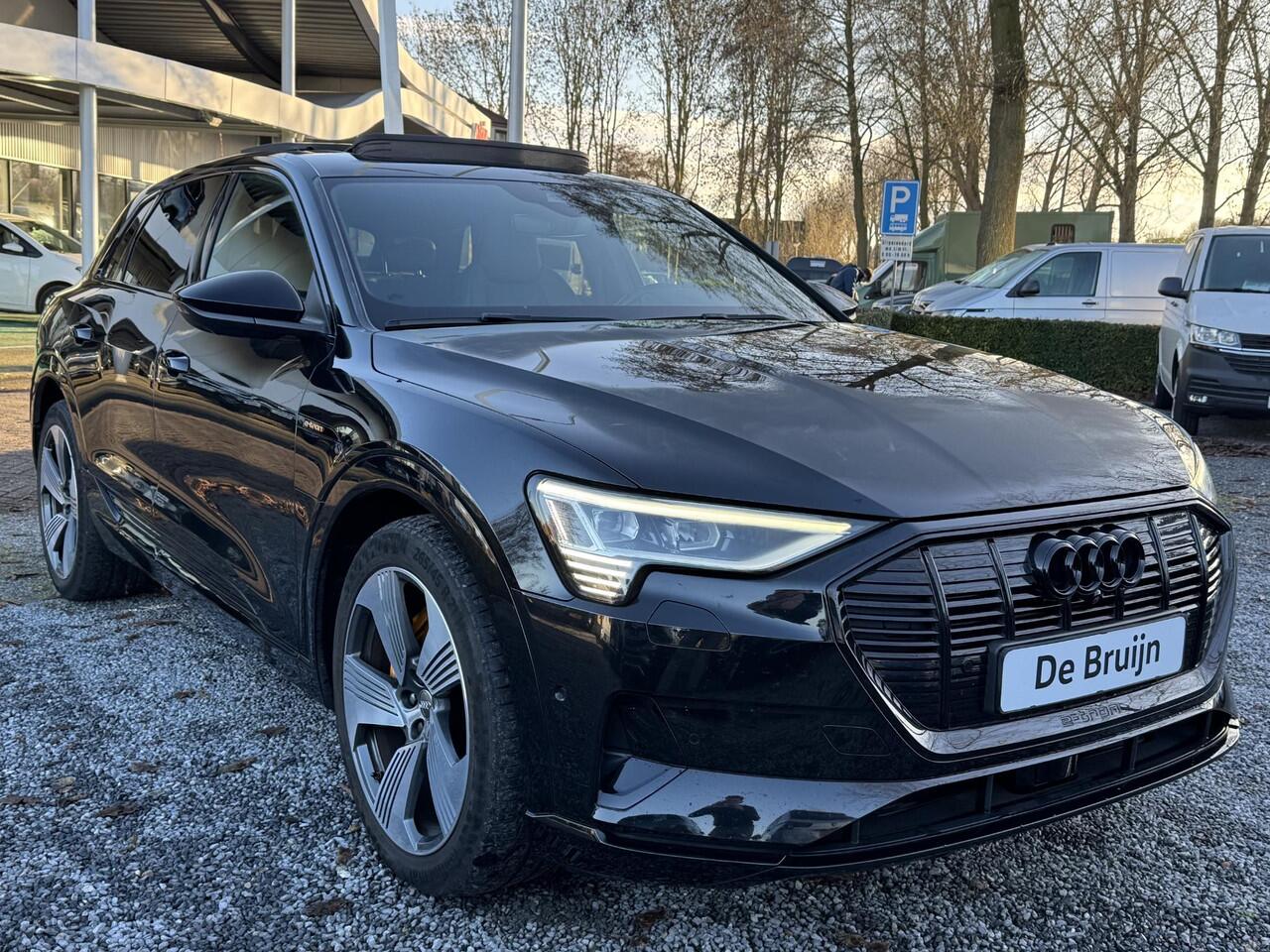 Audi e-tron e-tron 55 Quattro Advance S-Line 95 kWh (Trekhaak,Pano,Headup,360)