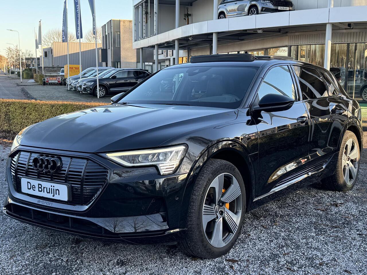 Audi e-tron e-tron 55 Quattro Advance S-Line 95 kWh (Trekhaak,Pano,Headup,360)