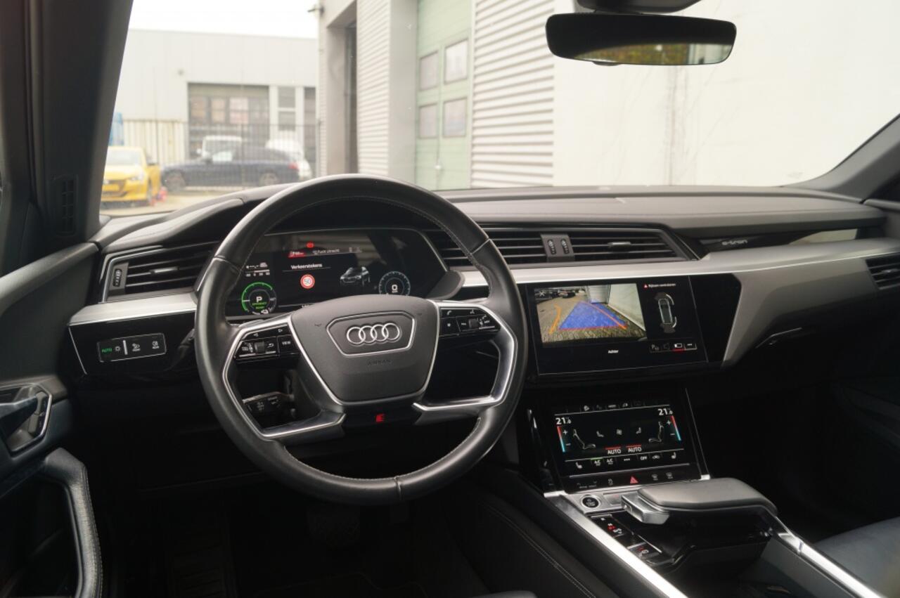 Audi e-tron 50 Quattro 71kWh S-Line Edition -PANO-LEER-ECC-
