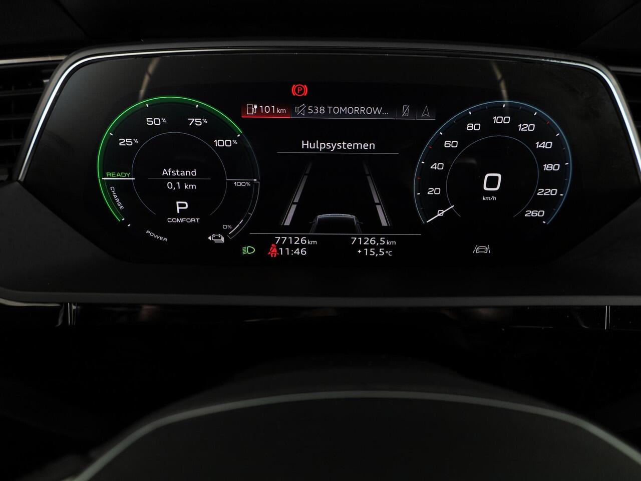 Audi e-tron 50 quattro edition 71 kWh 313 pk | SoH 99% | Navigatie | Trekhaak (afneembaar) | Parkeersensoren | Luchtvering |