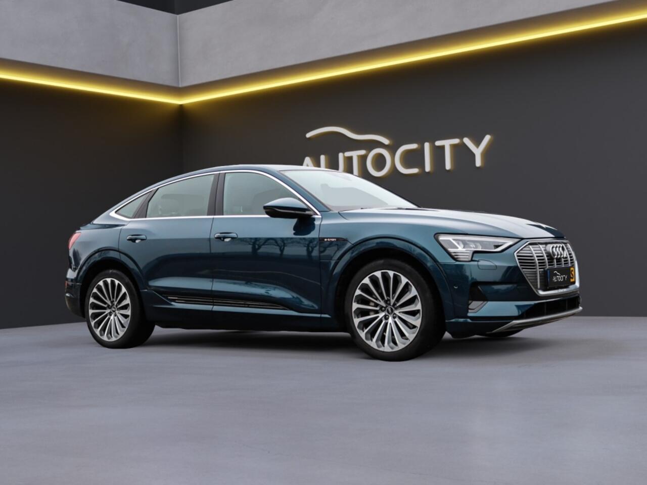 Audi e-tron Sportback 55 quattro 95kWh 408pk advanced Pano l Leder l Trekhaak l VOL OP