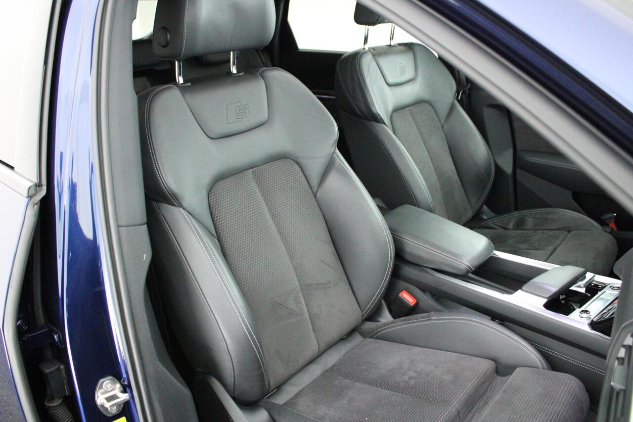 Audi e-tron Sportback 55 quattro 408pk S edition 95 kWh SOH 96% Trekhaak Camera Luchtvering Panoramadak Virtual Cockpit Memory Navigatie S-Line