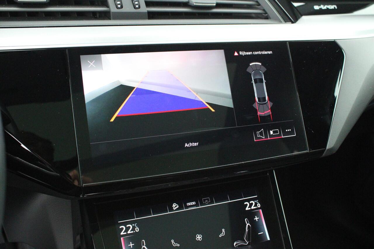 Audi e-tron Sportback 55 quattro 408pk S edition 95 kWh SOH 96% Trekhaak Camera Luchtvering Panoramadak Virtual Cockpit Memory Navigatie S-Line