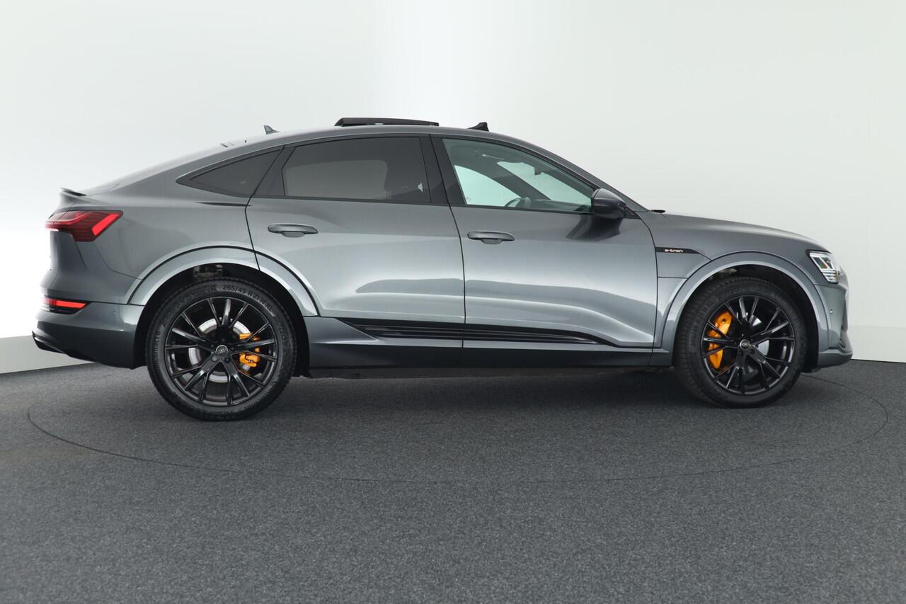 Audi e-tron Sportback 55 408pk quattro S edition 95 kWh SOH 93% Camera B&O Luchtvering Memory Panoramadak Virtual Cockpit Navigatie S-Line