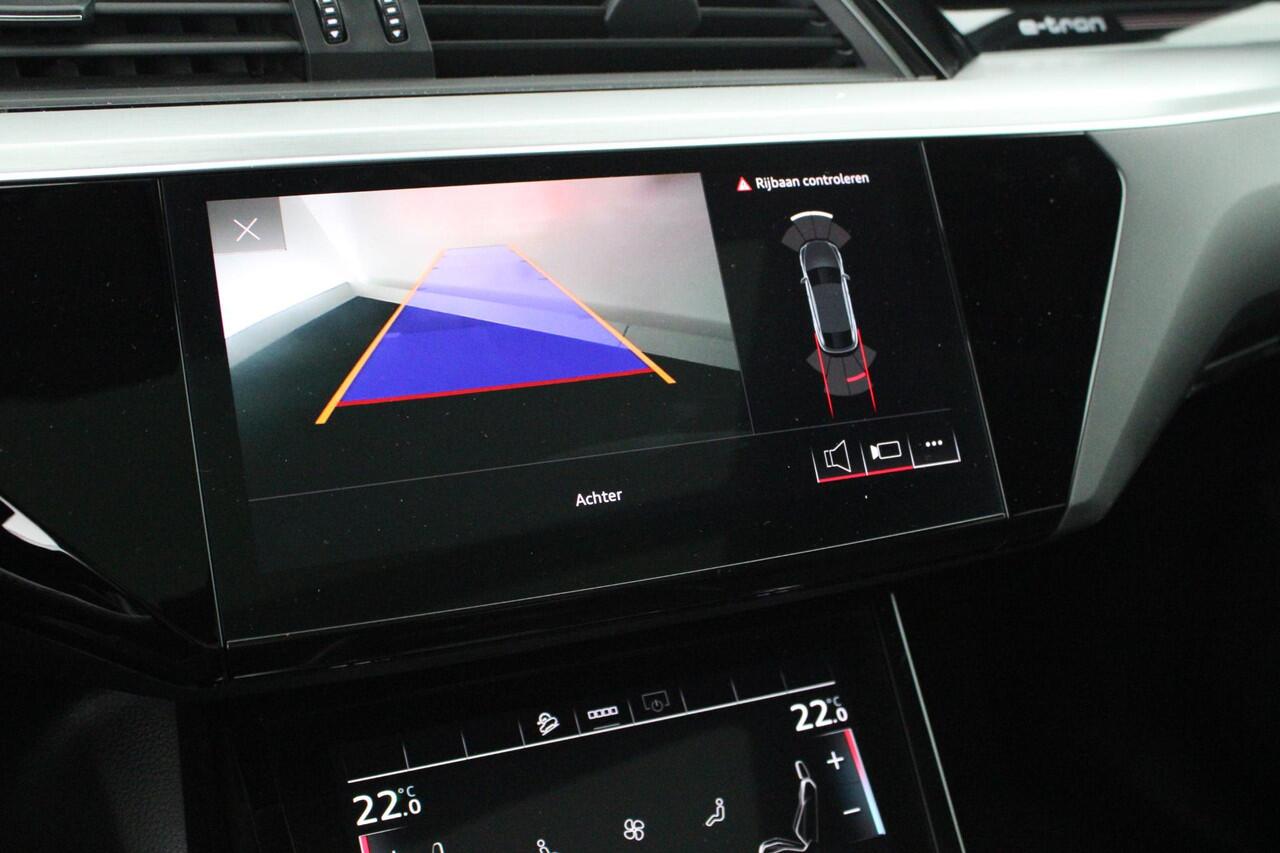 Audi e-tron Sportback 55 408pk quattro S edition 95 kWh SOH 93% Camera B&O Luchtvering Memory Panoramadak Virtual Cockpit Navigatie S-Line