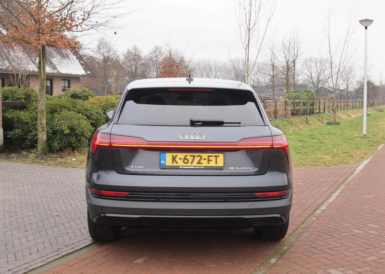 Audi e-tron 55 quattro edition 95 kWh | SOH 92% | Cruise Control | Parkeersensoren | DAB | Virtual Cockpit |