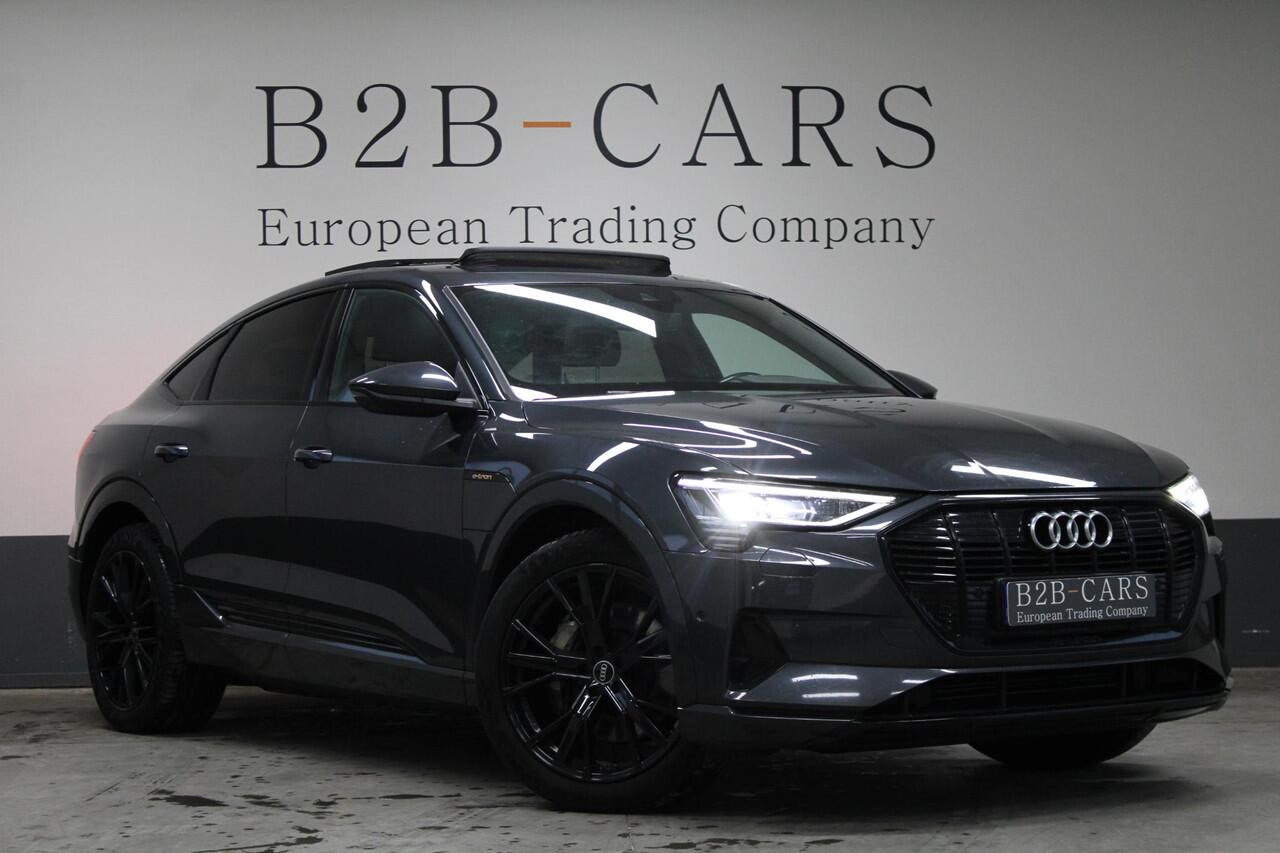 Audi e-tron Sportback 55 quattro 95 kWh SOH 87% - Panorama - Lederen bekleding