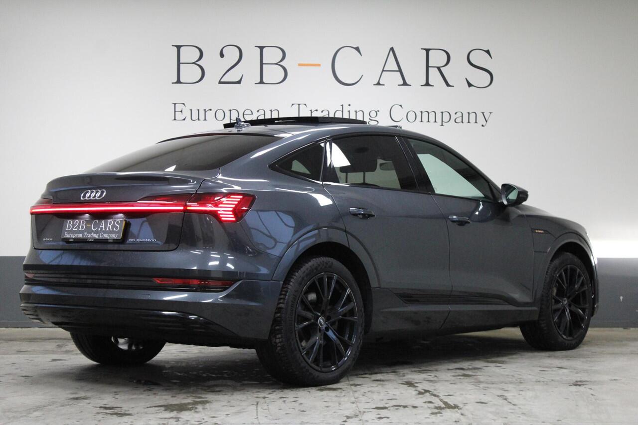 Audi e-tron Sportback 55 quattro 95 kWh SOH 87% - Panorama - Lederen bekleding