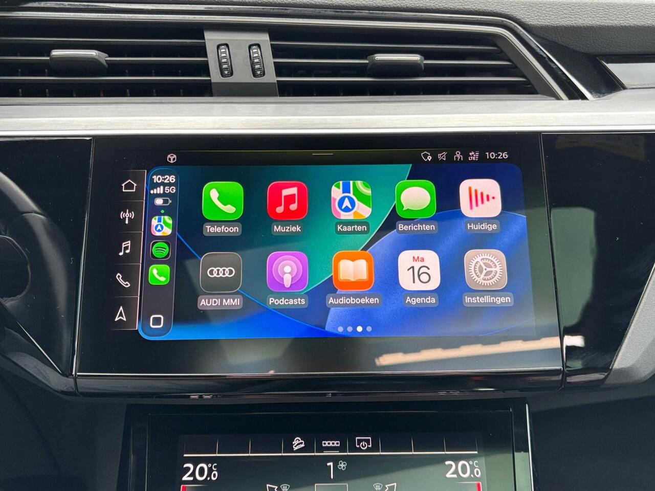 Audi e-tron Sportback 55 Quattro S-Line 408 PK 95 kWh ? Pano ? ACC ? Camera