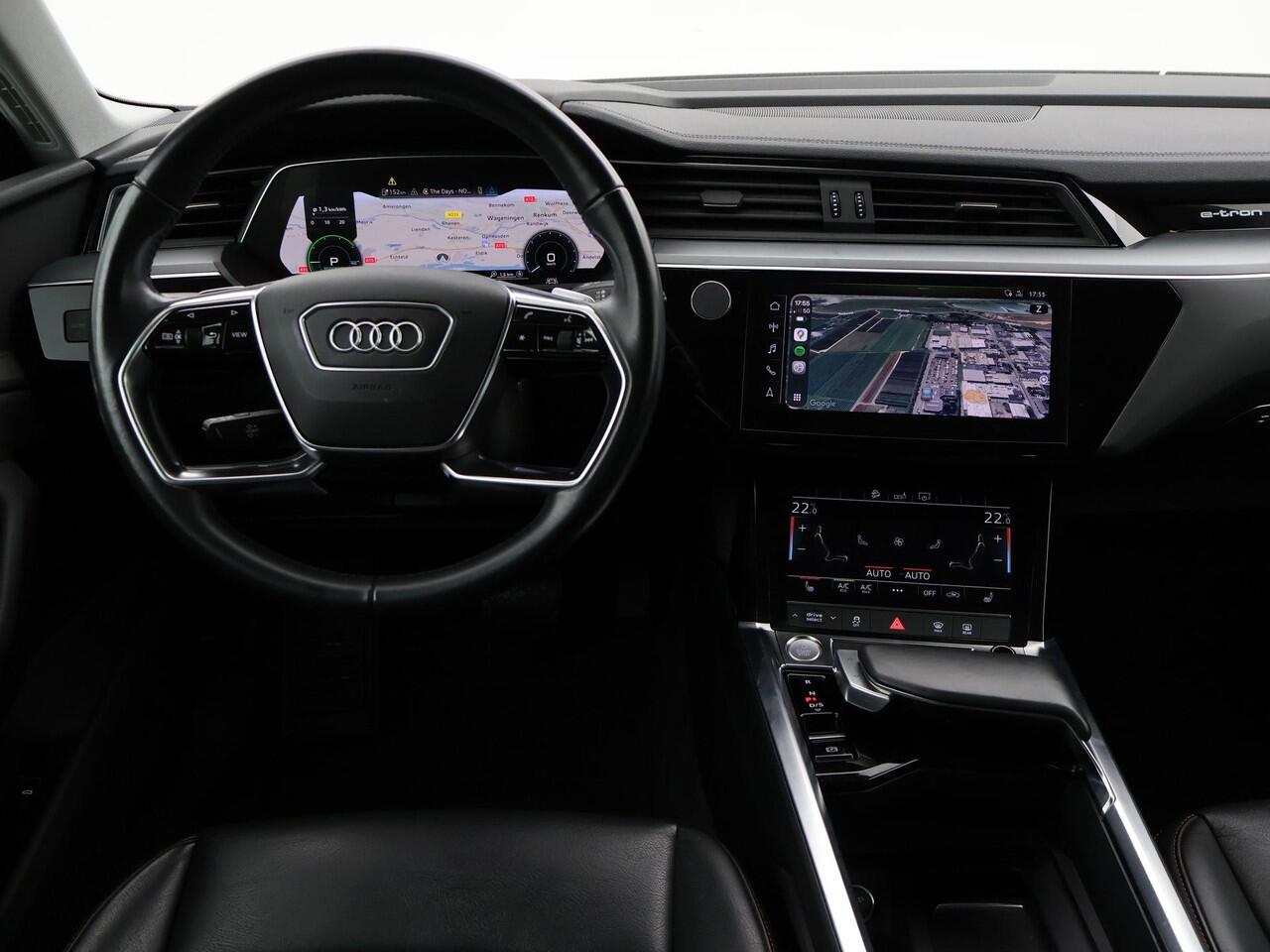 Audi e-tron 50 QUATTRO RIJMOTOR HOORBAAR *INCL. BTW=14.000 EX | 87% SOH | LEDER | TREKHAAK | 20 INCH