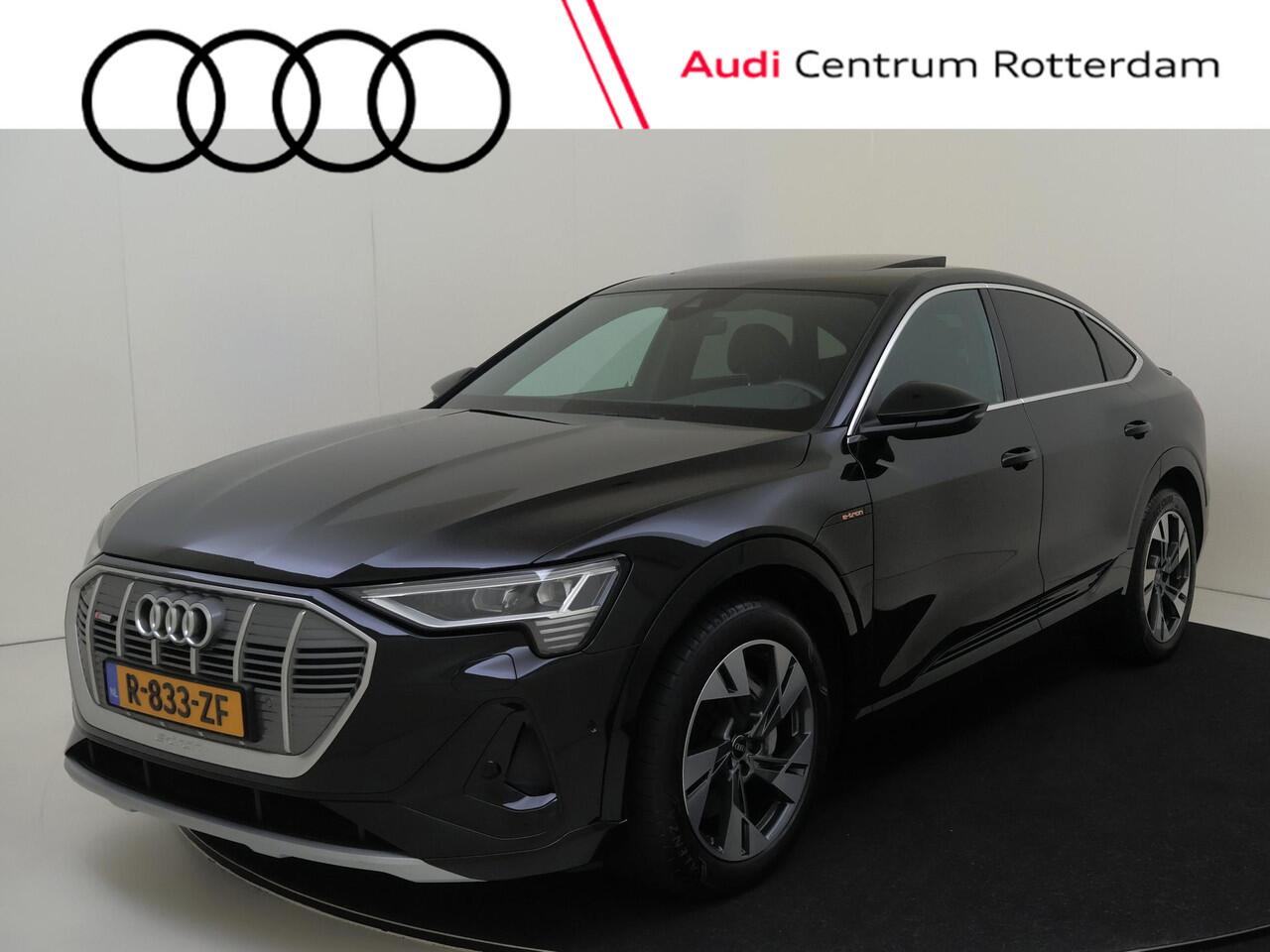 Audi e-tron Sportback 55 quattro S edition 95 kWh | Panoramadak | Bang & Olufsen | Parkeerasisstent | Stoelverwarming | Sfeerverlichting | Adaptieve cruise control | Elektrisch verstelbare voorstoelen |