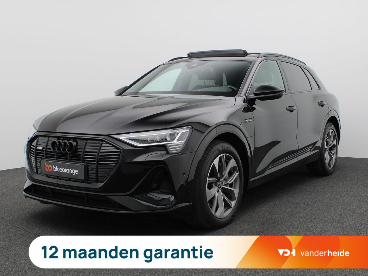 Audi e-tron 55 quattro S edition 95 kWh 408PK Aut. SOH 92,25%, Pano-Schuifdak, Memorystoel, Luchtvering, Alarm, Stoelverwarming, 20" LM Velgen, Adaptieve Cruise Control
