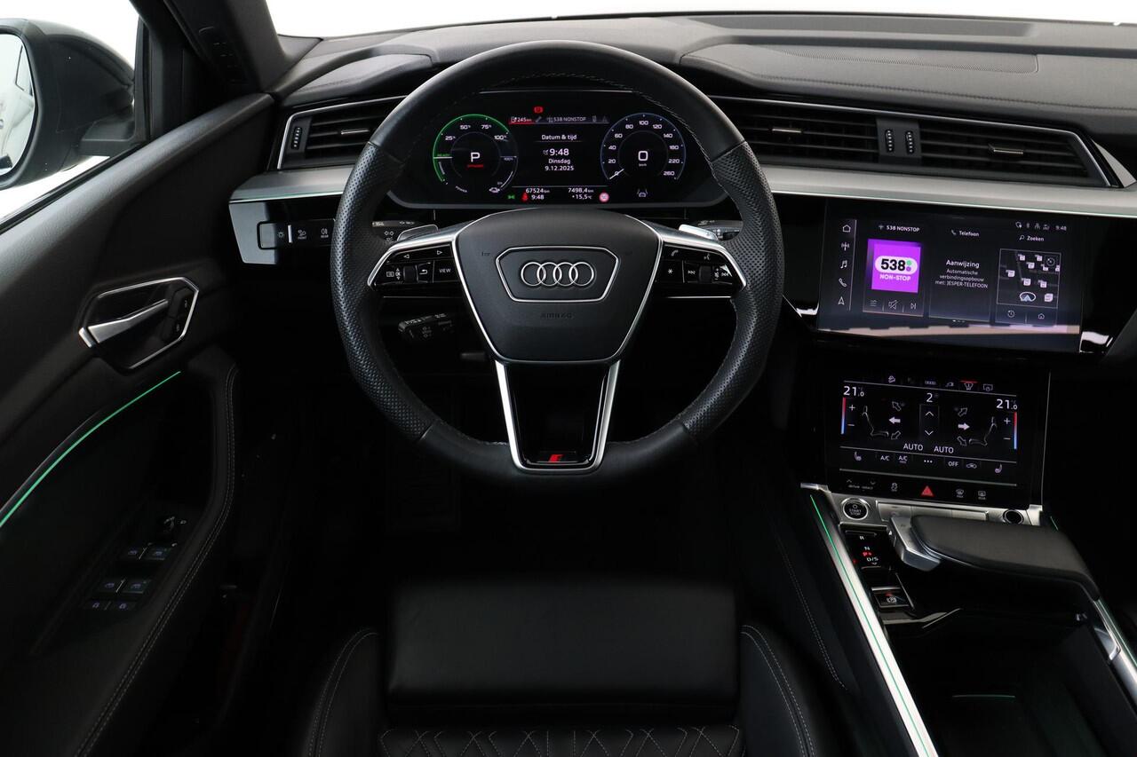 Audi e-tron Sportback 55 QUATTRO S EDITION 95 kWh -PANO.DAK|BANG&OLUFSEN|CAMERA|SPORTSTOELEN|21"|PRIVACY.GLAS