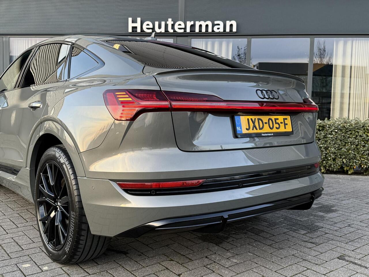 Audi e-tron Sportback 55 quattro S Line Black Ed. B&O/ Sfeer/ SOH 97,4%