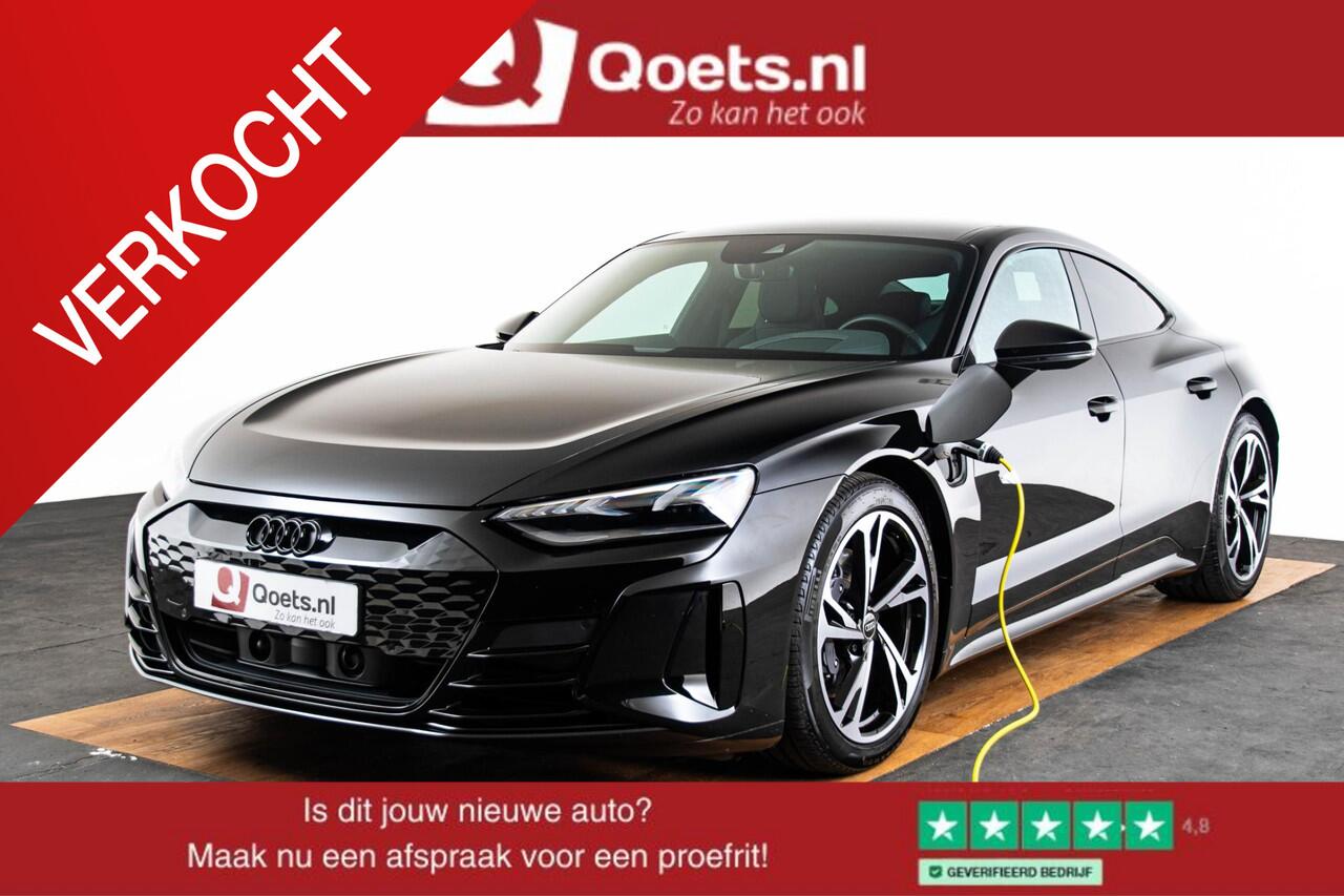 Audi e-tron GT 93 kWh Optiekpakket zwart - Privacy glas - B&O - Adaptive air suspension - Dynamische vierwielbesturing - Akoestisch voertuiggeluid exterieur -