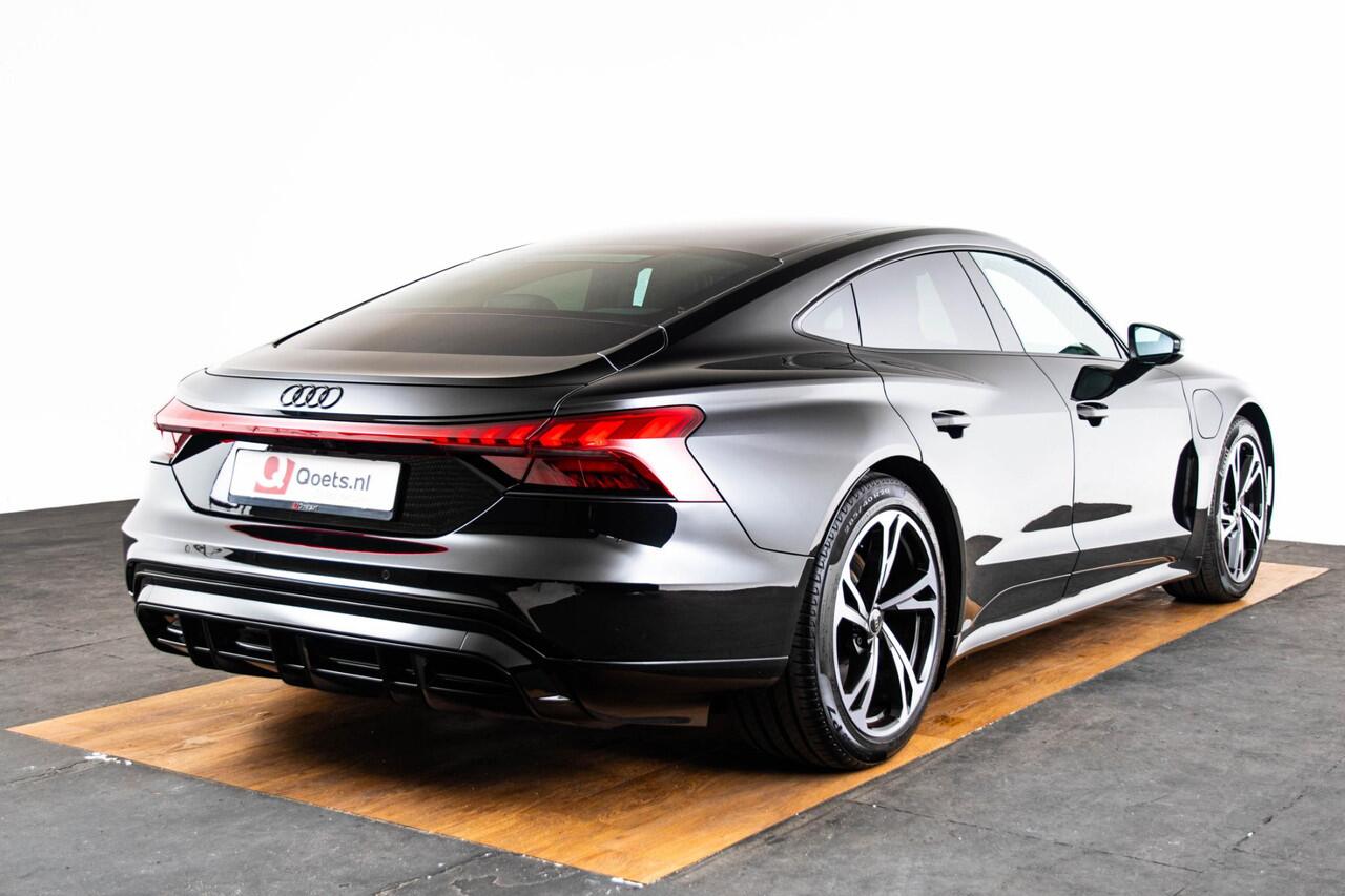 Audi e-tron GT 93 kWh Optiekpakket zwart - Privacy glas - B&O - Adaptive air suspension - Dynamische vierwielbesturing - Akoestisch voertuiggeluid exterieur -