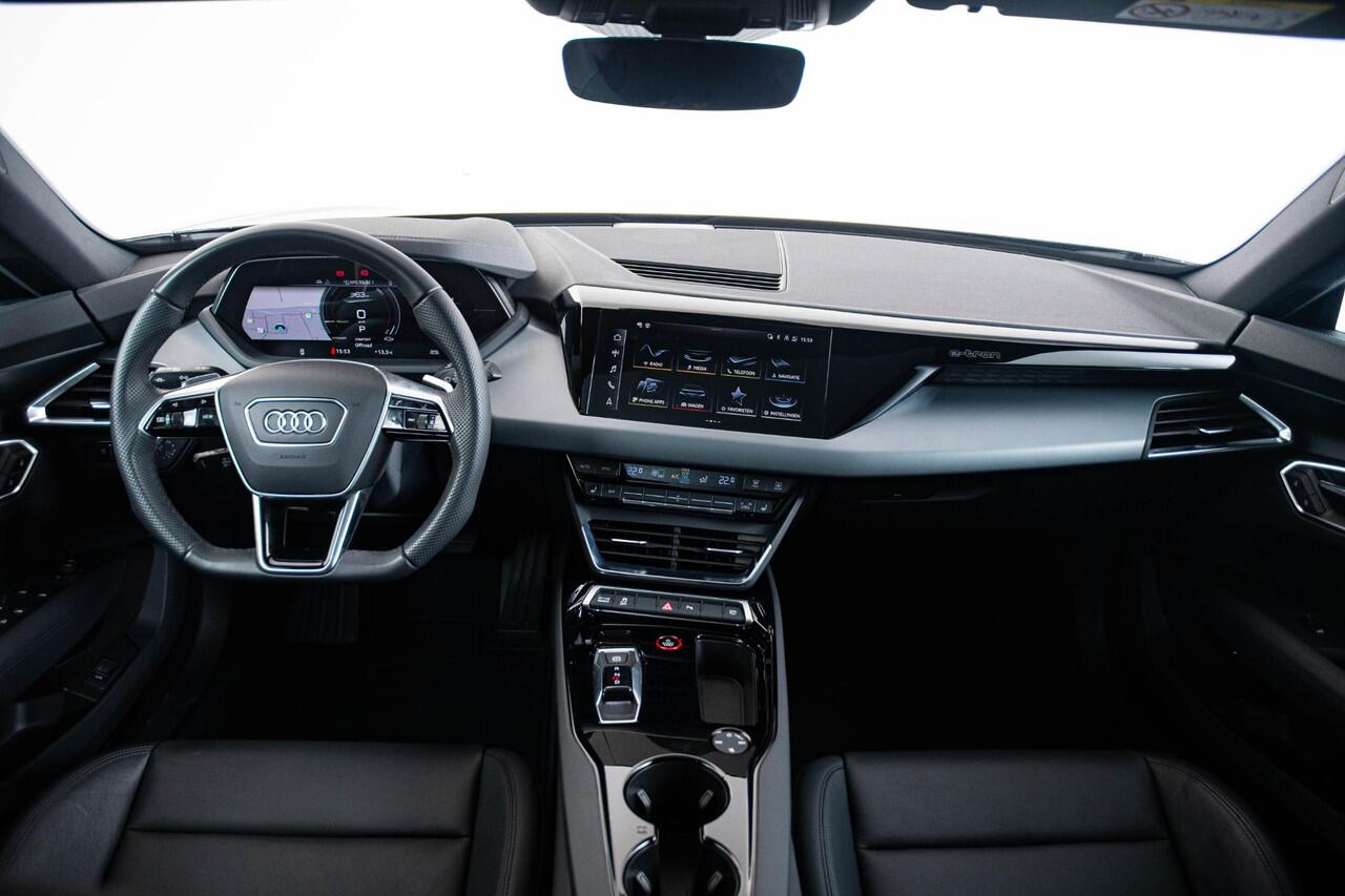Audi e-tron GT 93 kWh Optiekpakket zwart - Privacy glas - B&O - Adaptive air suspension - Dynamische vierwielbesturing - Akoestisch voertuiggeluid exterieur -