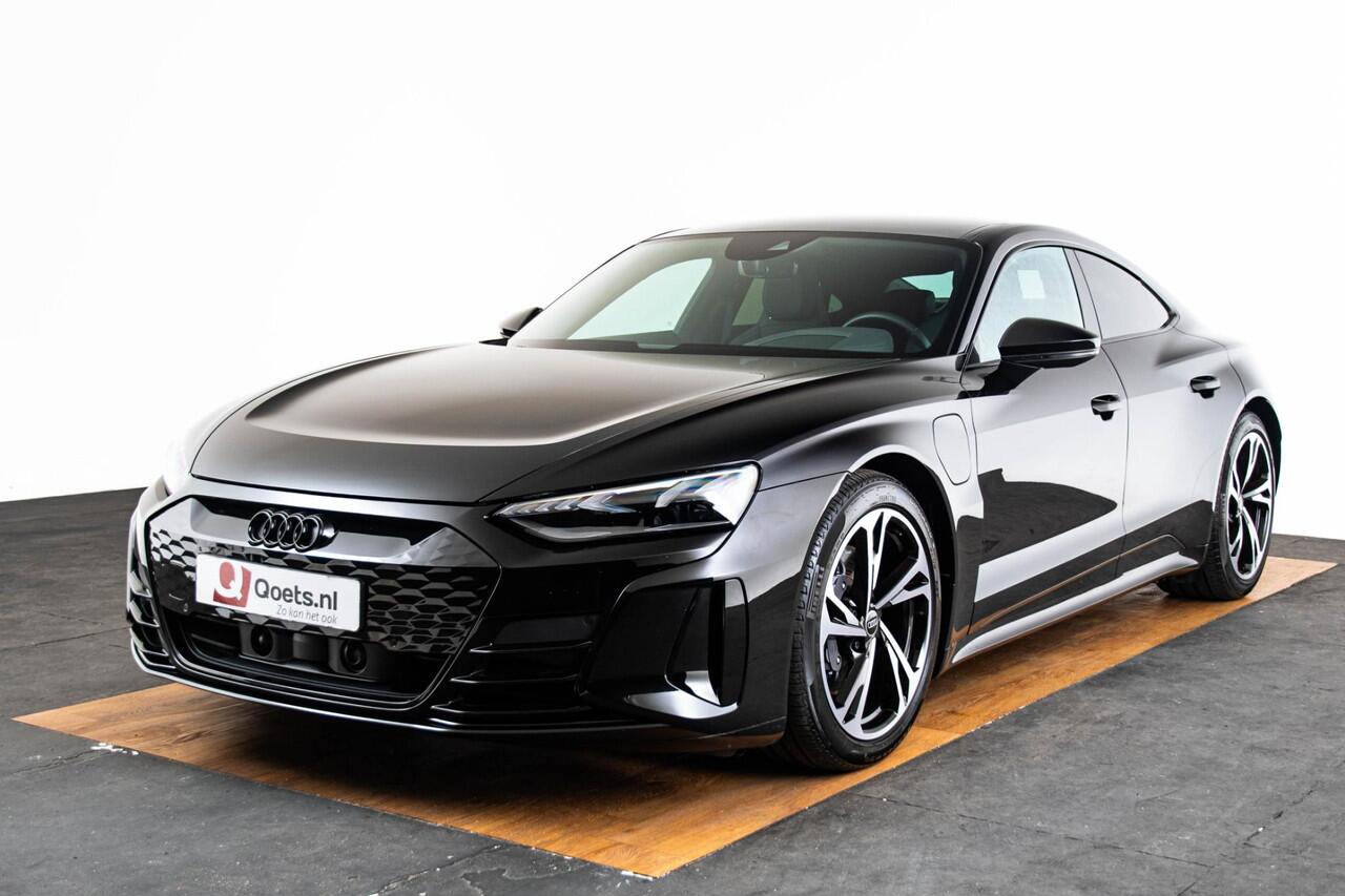 Audi e-tron GT 93 kWh Optiekpakket zwart - Privacy glas - B&O - Adaptive air suspension - Dynamische vierwielbesturing - Akoestisch voertuiggeluid exterieur -