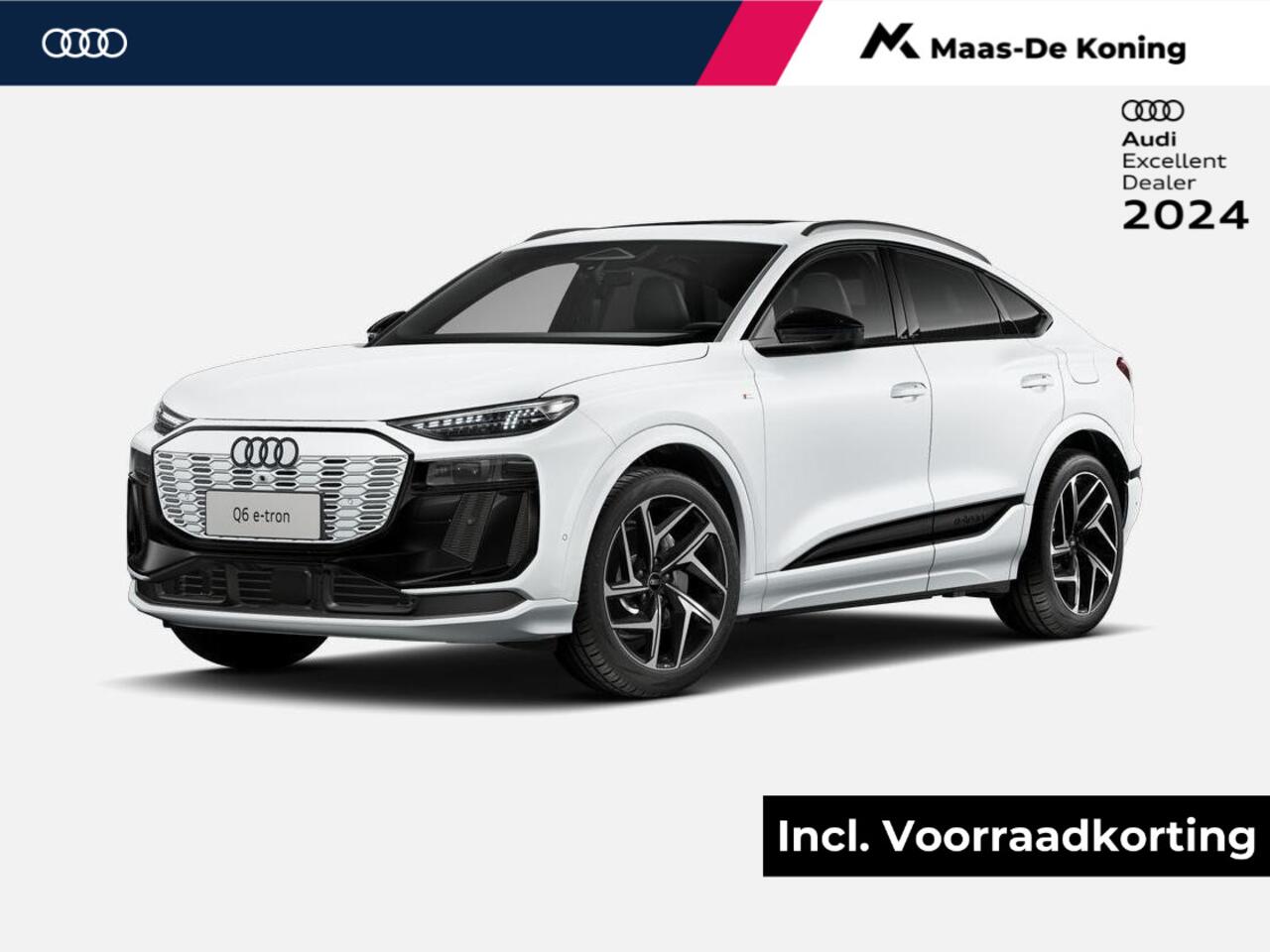 Audi e-tron Q6 Sportback S Edition e-tron perf 225kW/306pk 100Kwh Sportback Panoramadak - Privacyglas - Tech pro