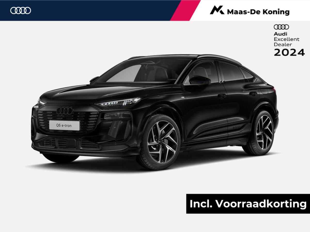 Audi e-tron Q6 Sportback S Edition e-tron perf 306pk 100Kwh Sportback · Tech pro · Bekleding Leder · 21" LM Velgen