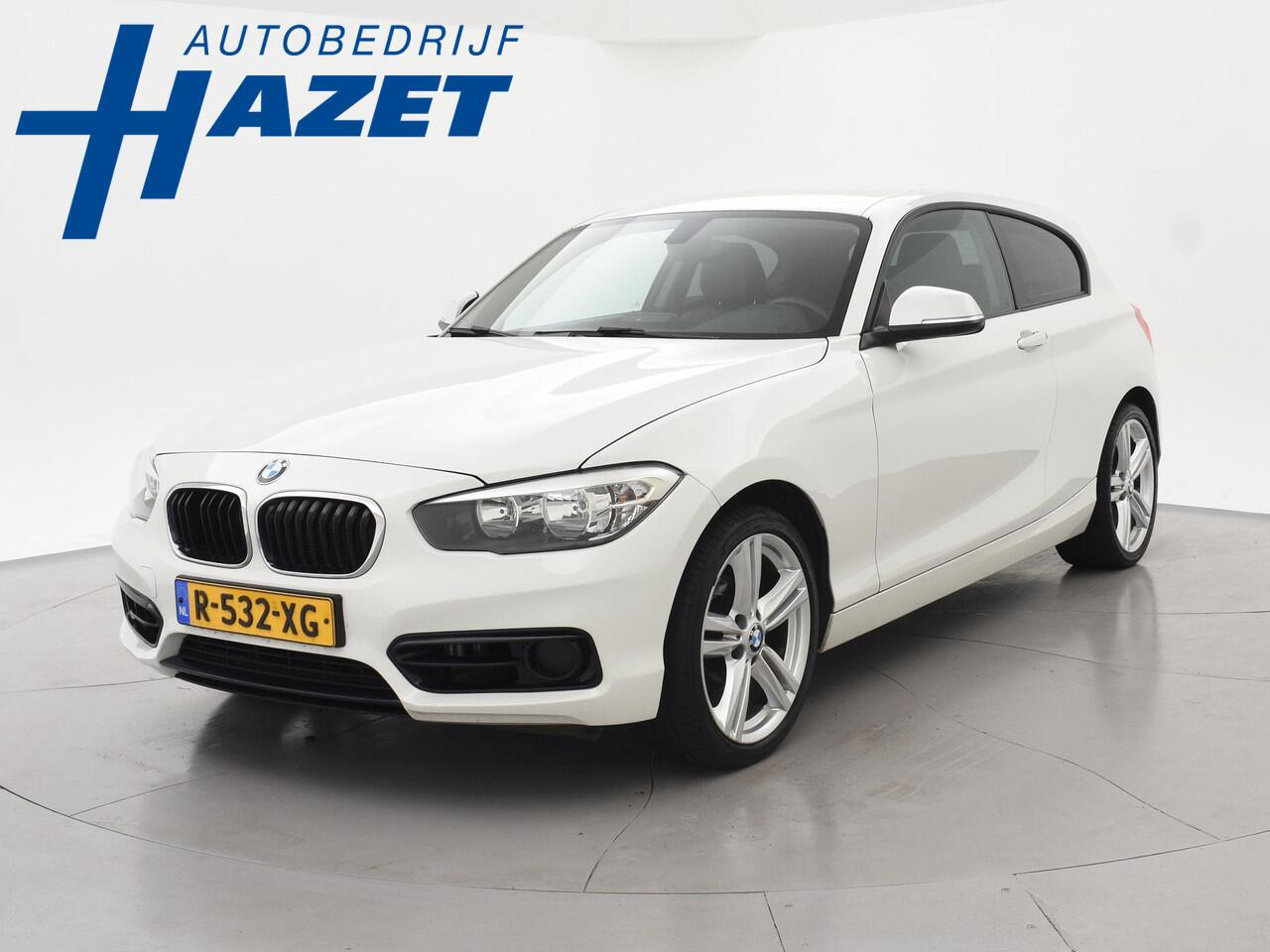 BMW 1-SERIE 118i 3-DEURS + LEDER | SPORTSTOELEN | STOELVERW. | 18 INCH