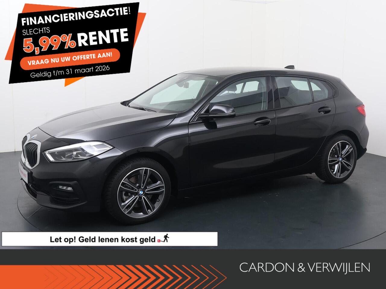 BMW 1-SERIE 118i Business Edition Plus | 136 PK | Automaat | Lederen bekleding | Achteruitrijcamera | Verwarmde voorstoelen | Cruise control |