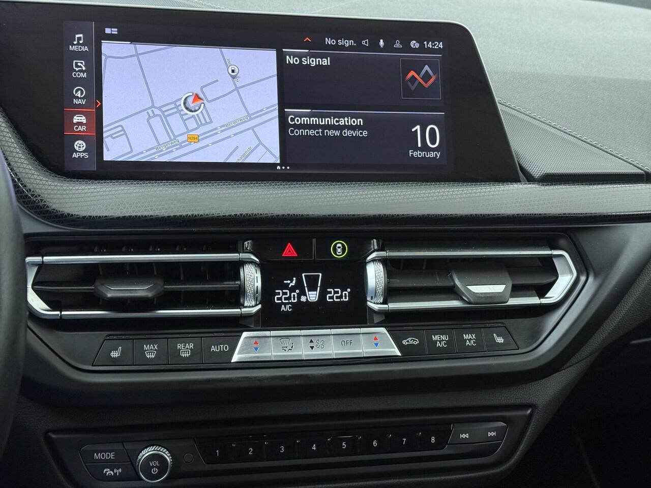 BMW 1-SERIE 118i Business Edition Plus | 136 PK | Automaat | Lederen bekleding | Achteruitrijcamera | Verwarmde voorstoelen | Cruise control |