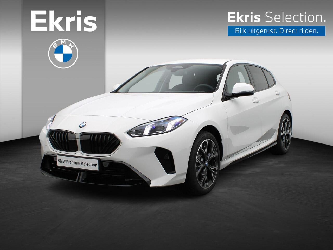 BMW 1-SERIE 120 M Sport Design | Premium Pack | Stuurwielrand Verwarmd | Achteruitrijcamera | Driving Assistant | Parking Assistant | Harman Kardon | 18'' | Ekris Selection