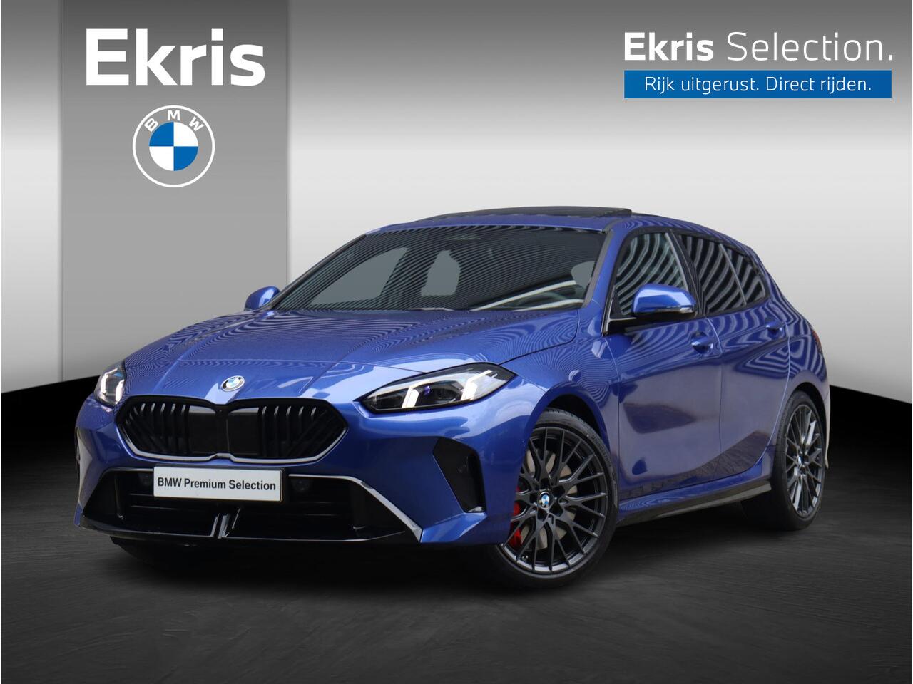 BMW 1-SERIE 5-deurs 120 | M Sportpakket Pro | Premium Pack | Panodak | Harman Kardon | Driving Assistant Plus | Elektr. Achterklep | Comfort Access | 19'' LMV | Ekris Selection