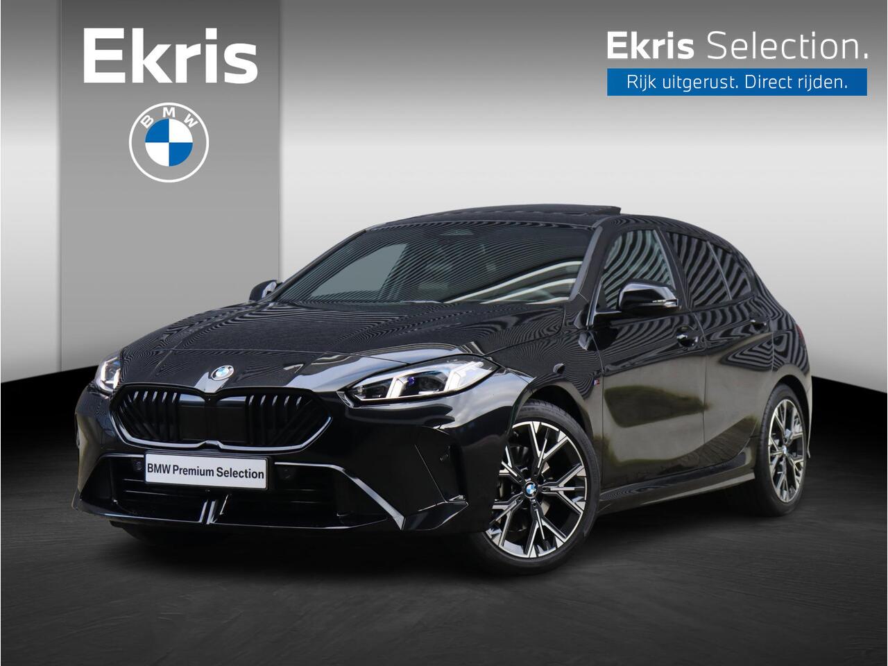 BMW 1-SERIE 5-deurs 120 | M Sportpakket | Panodak | Harman Kardon | Driving Assistant | Comfort Access | Getint Glas | Verwarmd Stuurwiel | Sporstoelen | 18'' LMV | Ekris Selection