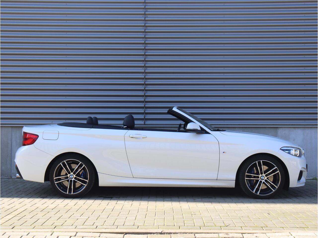 BMW 2-SERIE Cabrio 220i | High Executive | M Sportpakket | Navi Prof. | Comfort Access | Apple Carplay Voorbereiding | Hi-Fi | Sportstoelen | 18'' LMV