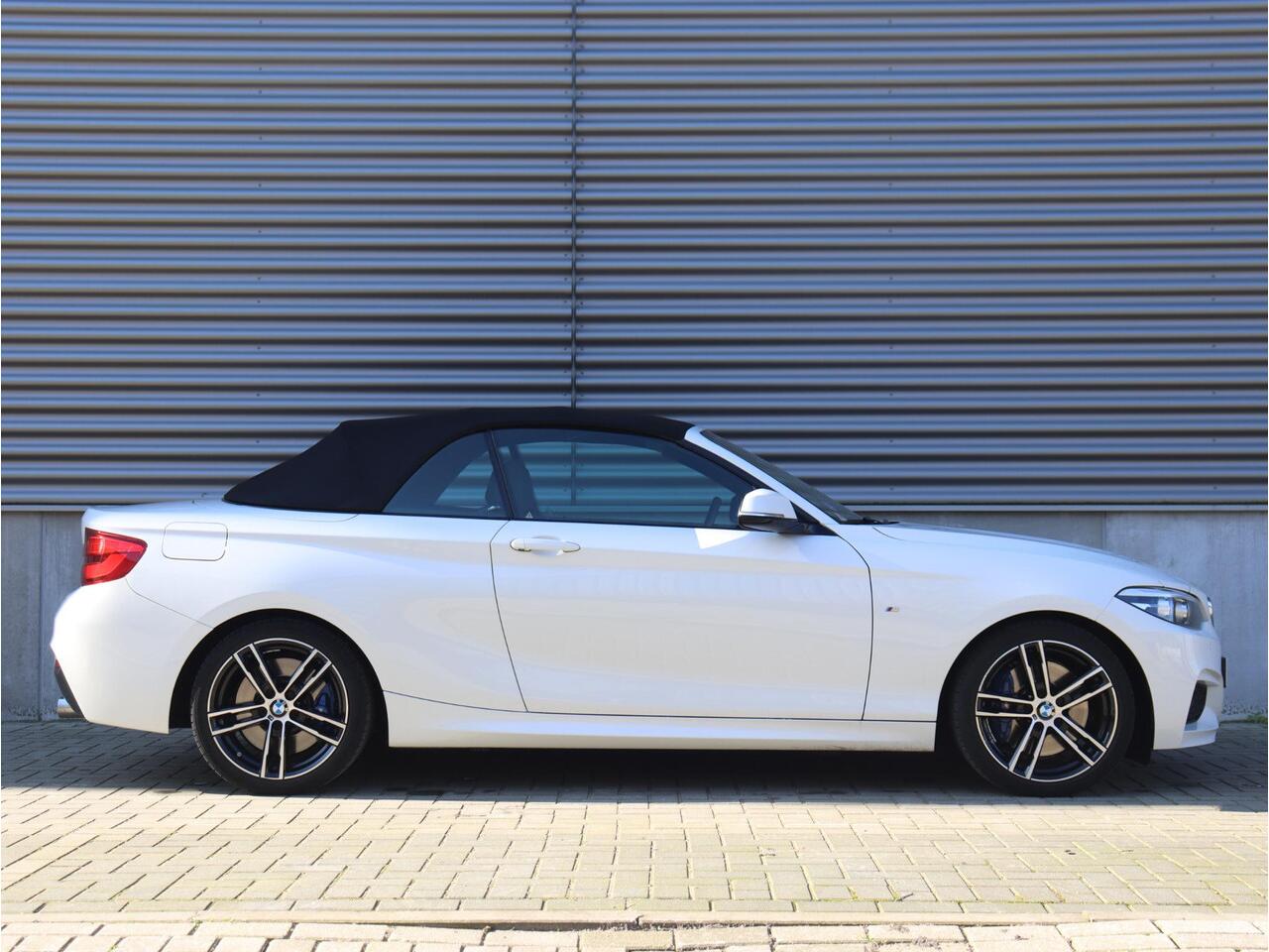 BMW 2-SERIE Cabrio 220i | High Executive | M Sportpakket | Navi Prof. | Comfort Access | Apple Carplay Voorbereiding | Hi-Fi | Sportstoelen | 18'' LMV