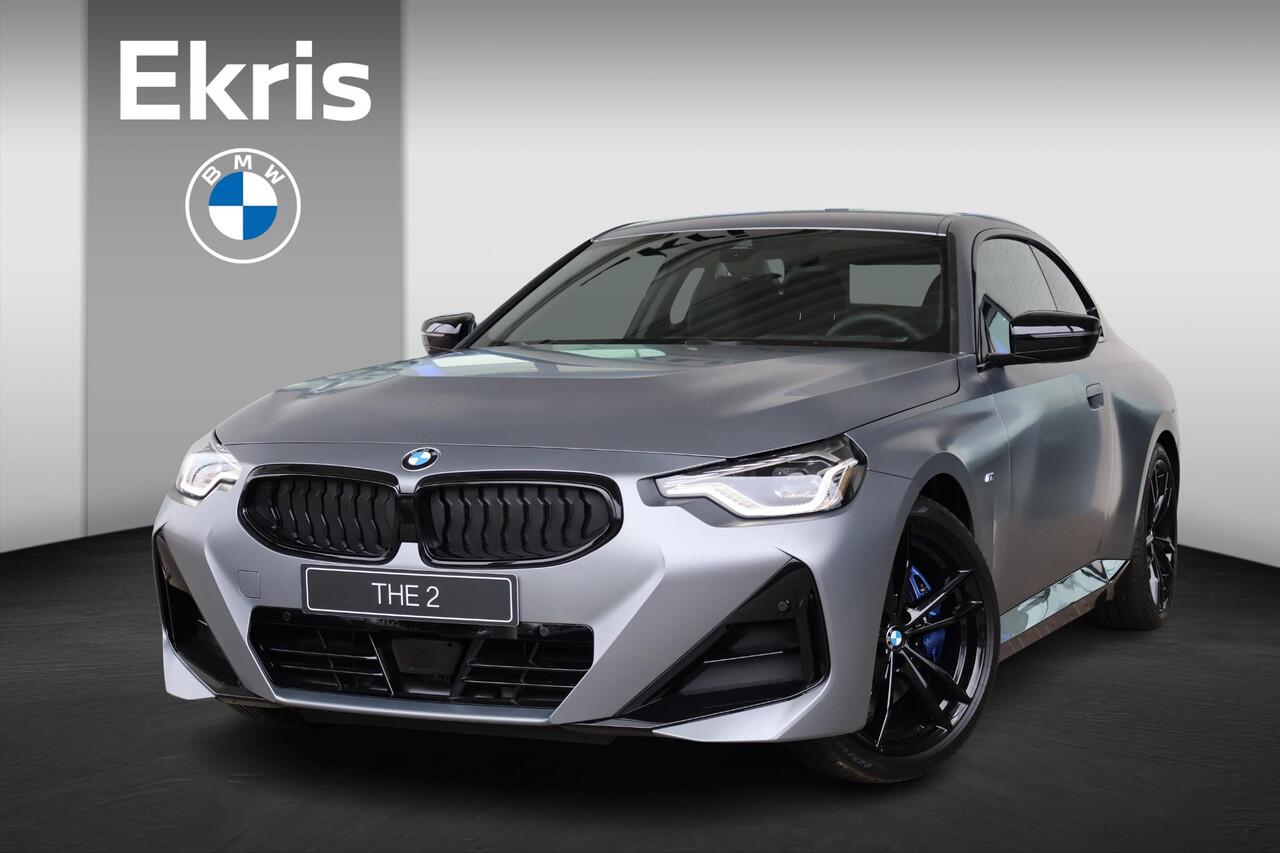 BMW 2-SERIE Coupé 218i Individual Frozen Pure Grey | M Sportpakket | Stuur- en stoelverwarming | Harman Kardon | Innovation Pack | Comfort Pack