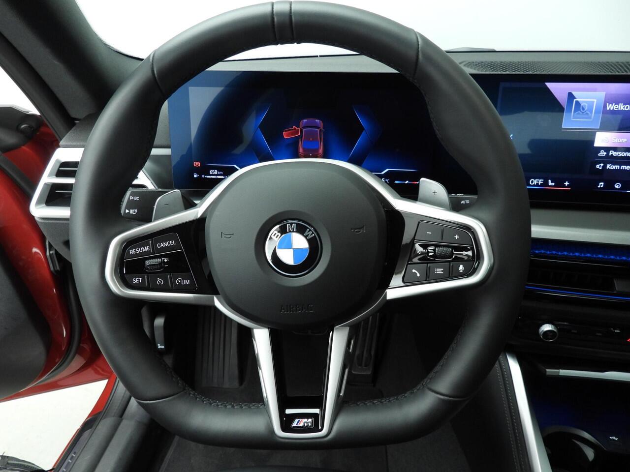 BMW 2-SERIE Coupé 230i | M-Sportpakket | LED | Navigatie | Sportstoelen | Stoelverwarming | Keyles go | DAB | Alu 18 inch