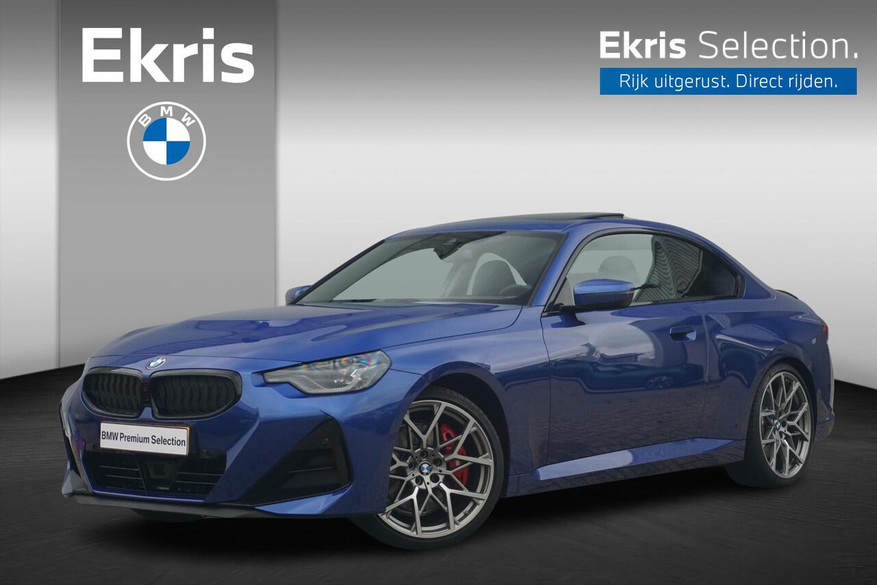 BMW 2-SERIE Coupé 220i M Sportpakket Pro 20'' / Harman Kardon / M Sportstoelen / Schuif-/kanteldak / Stuurwielrand verwarmd / Ekris Selection