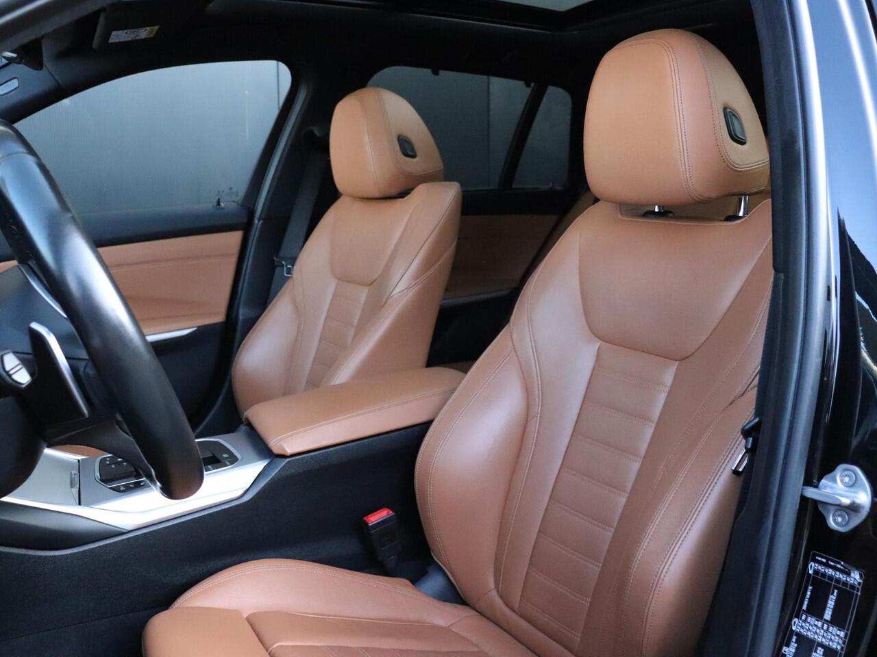 BMW 3-SERIE Touring 330i High Executive Edition | M SPORT | LEDER | PANO-DAK | 360° CAMERA | CRUISE | APPLE CARPLAY | STOELVERW. |