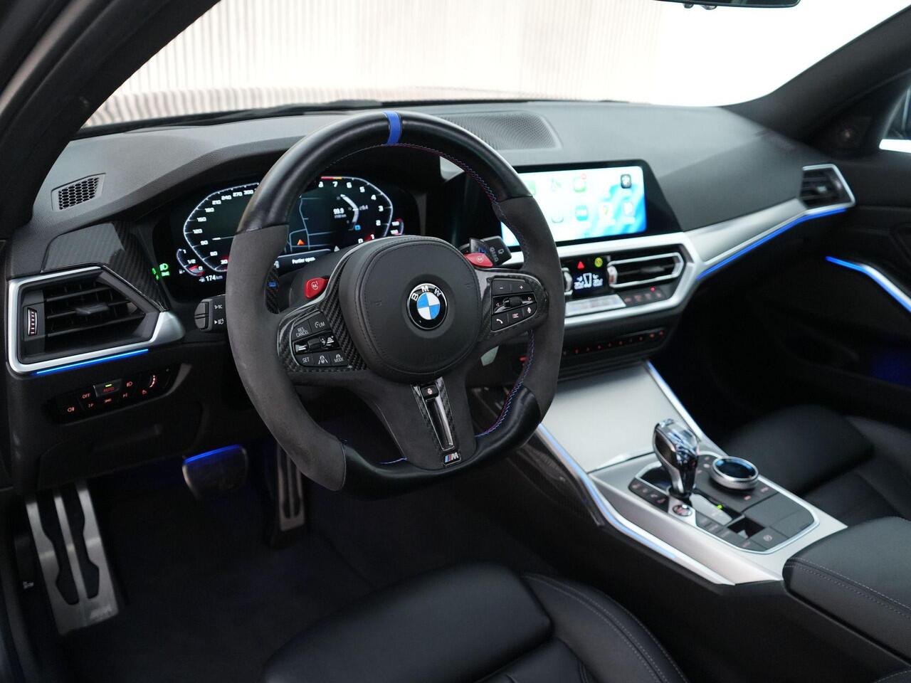 BMW 3-SERIE M340i xDrive Touring 374pk High Executive |M-sport|dealer onderhouden|Concaver 19"|carbon splitterset|panoramadak|Harman & Kardon|HUD|memory|360 camera|M-sportstoelen|Apple Carplay|blind spot|