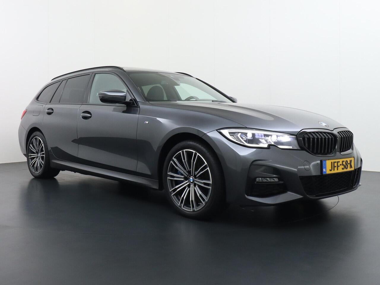 BMW 3-SERIE Touring 330e High Executive VAN ¤ 34.900,- VOOR ¤ 29.877,- UW LENTEVOORDEEL: ¤ 5.023,-!M SPORT DEALER ONDERHOUDEN | LASER LED | HARMAN KARDON | PANORAMADAK| RIJKLAARPRIJS INCL. 12 MND BOVAG GARANTIE
