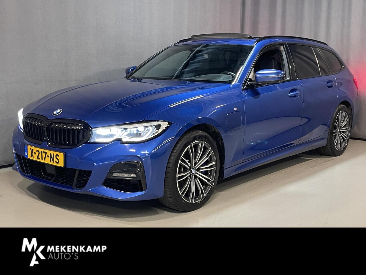 BMW 3-SERIE Touring 330e High Executive M Sport 18"/Panoramadak/Laser LED/Harman Kardon/Keyless/Head-up/360 camera/Dodehoek/Adaptieve cruise/Stoel + stuurverwarming/Adaptief M onderstel